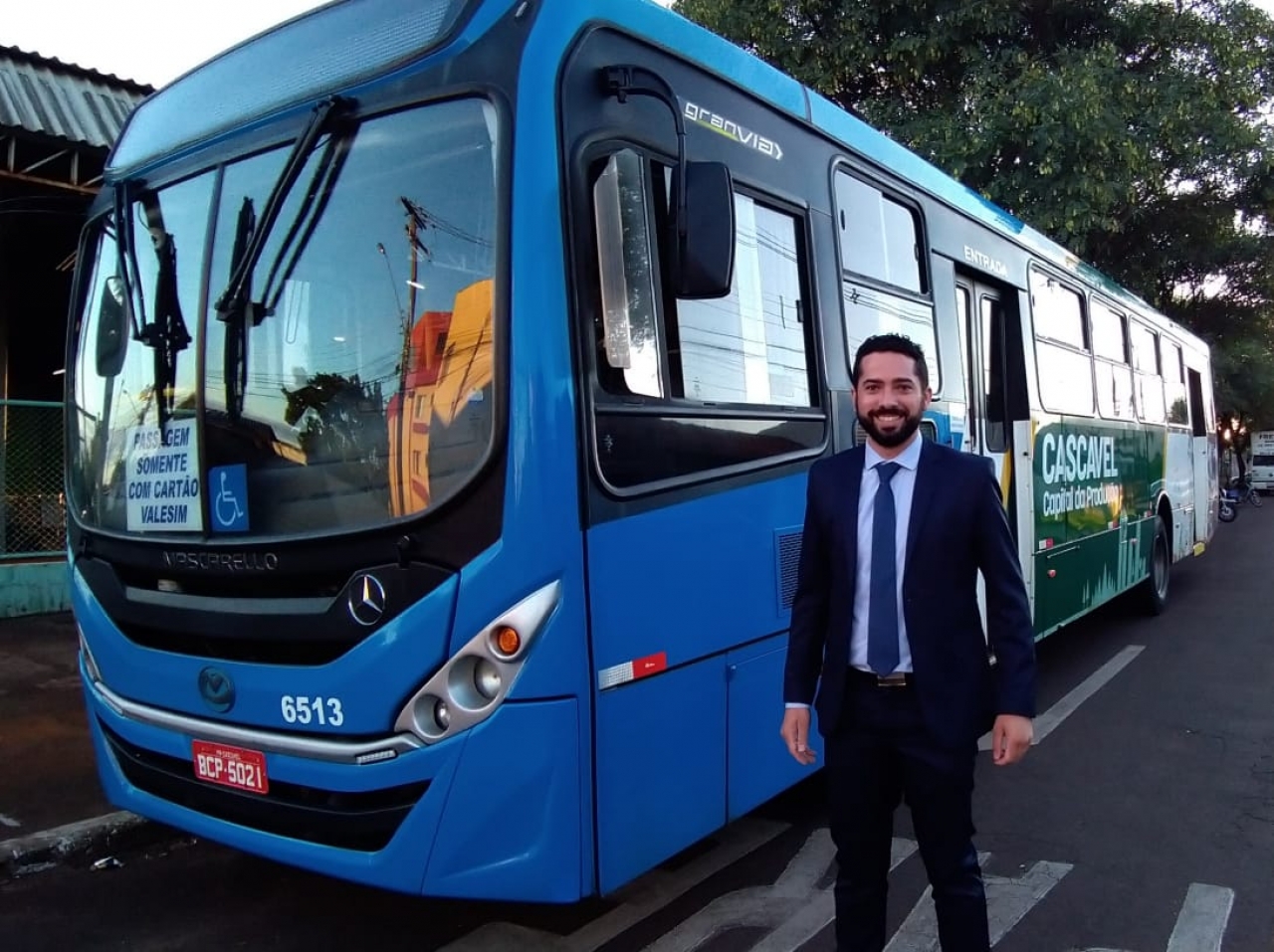 Tiago quer que os motoristas de ônibus fiquem mais protegidos contra a covid-19